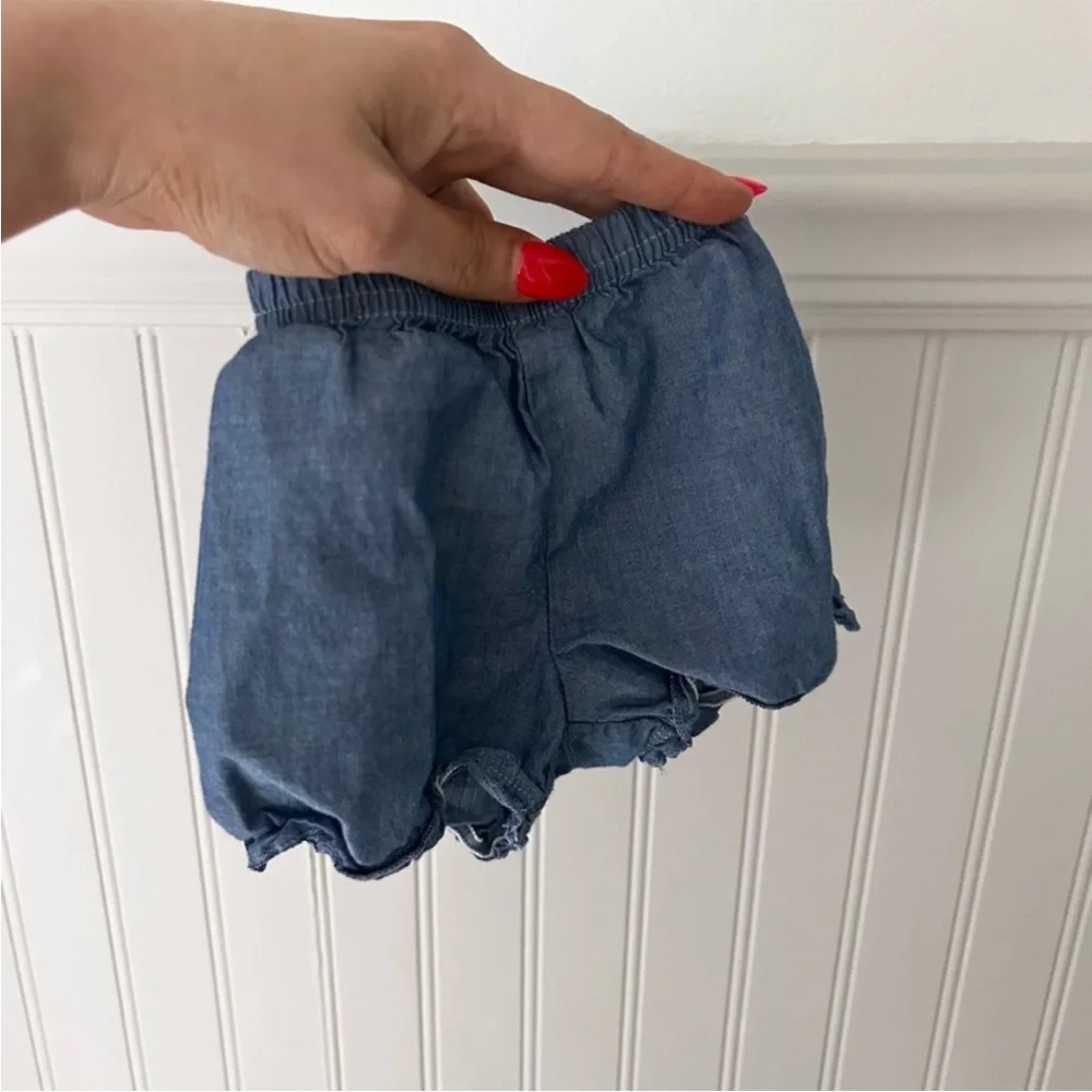 Carter's Denim Polka Dot Dress with Belt 9 Months